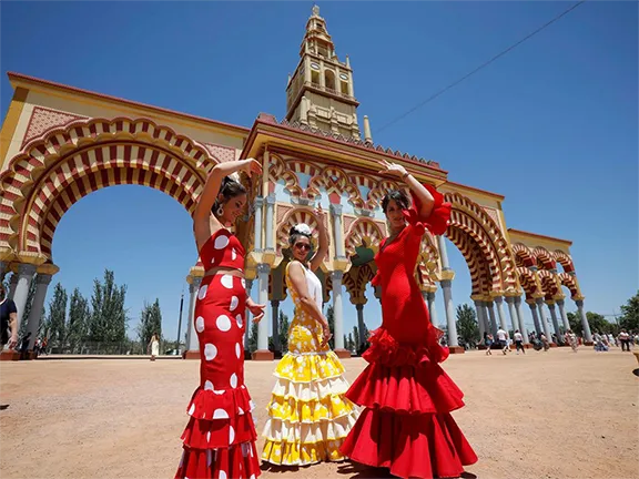Cordoba Fair or Feria de Cordoba Córdoba province in Andalucia