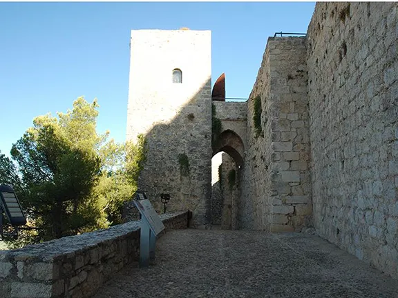 Santa Catalina Gatehouse Jaen province in Andalucia