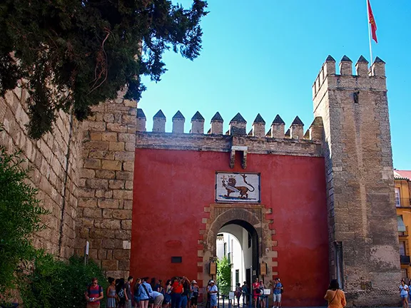 Puerta de Leon Seville Seville province in Andalucia