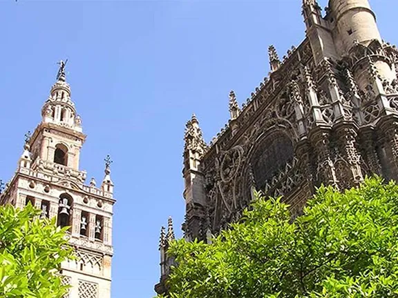 Marvel at the Seville Cathedral and the Tomb of Christopher Columbus, a UNESCO World Heritage Site
