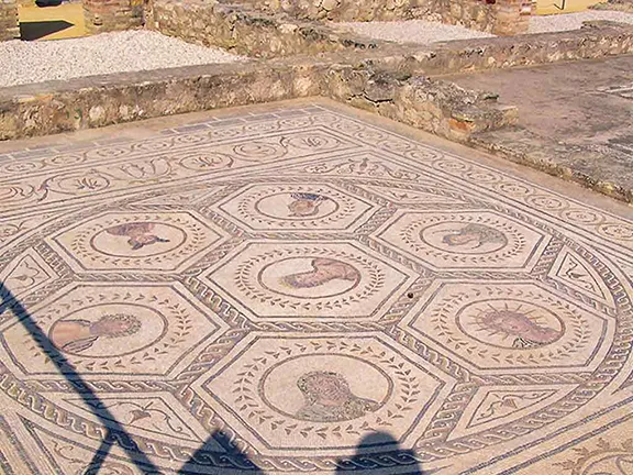 Mosaic of the Planets Italica