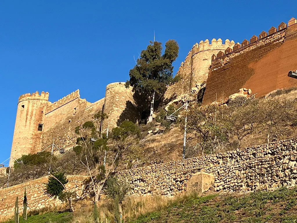 The Alcazaba at Almeria City