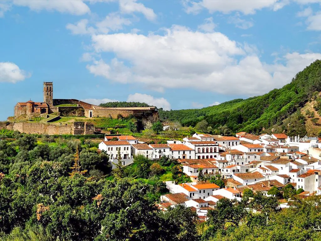 Almonaster la Real one of the prettiest villages in Spain