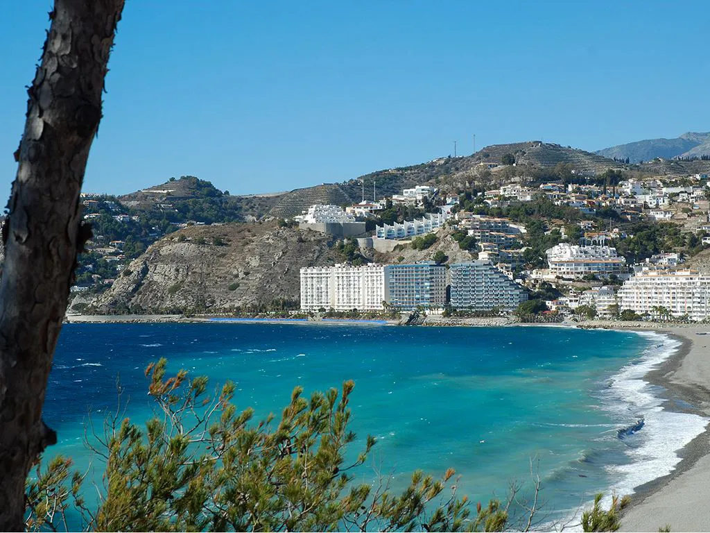 Almuñécar, a Spanish seaside resort on the Costa Tropical