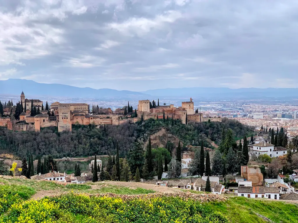 The Alhambra in winter