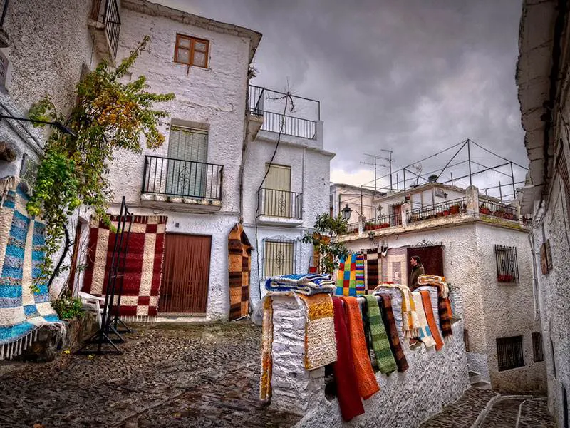 The village of Pampaneira in La Alpujarras