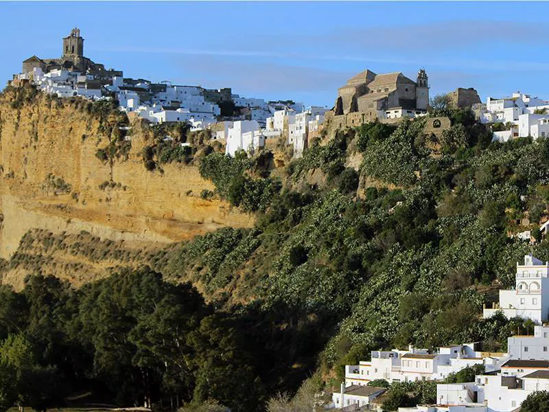 Arcos de la Frontera, perched on a cliff