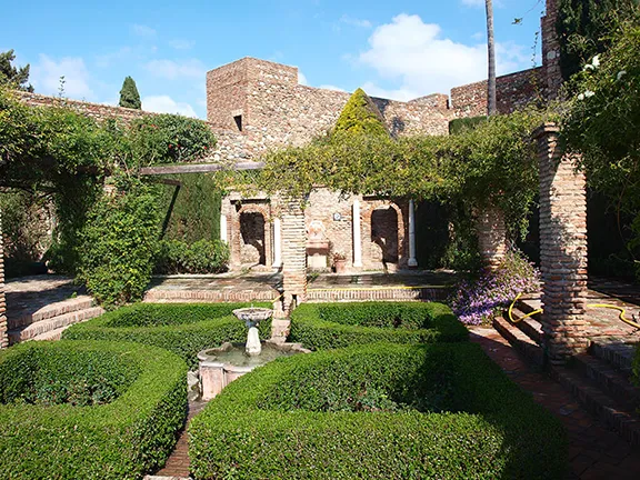 Malaga Alcazaba Gardens