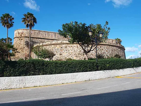 18th century castle at Castillo de la Duquesa