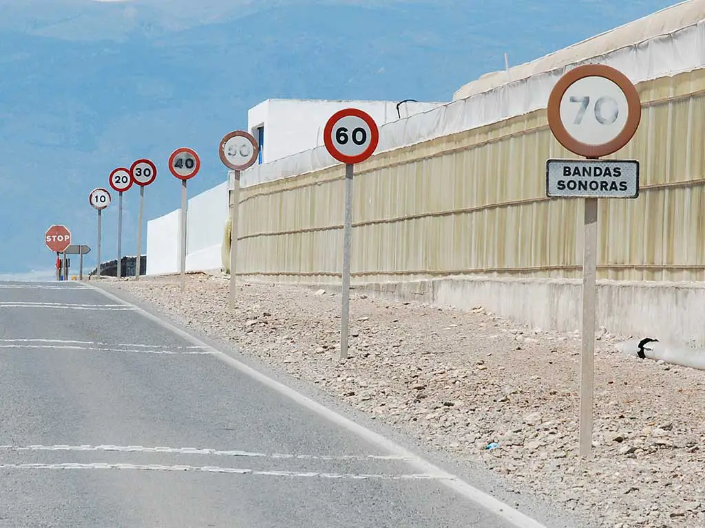 Confusion over speed limits in Spain