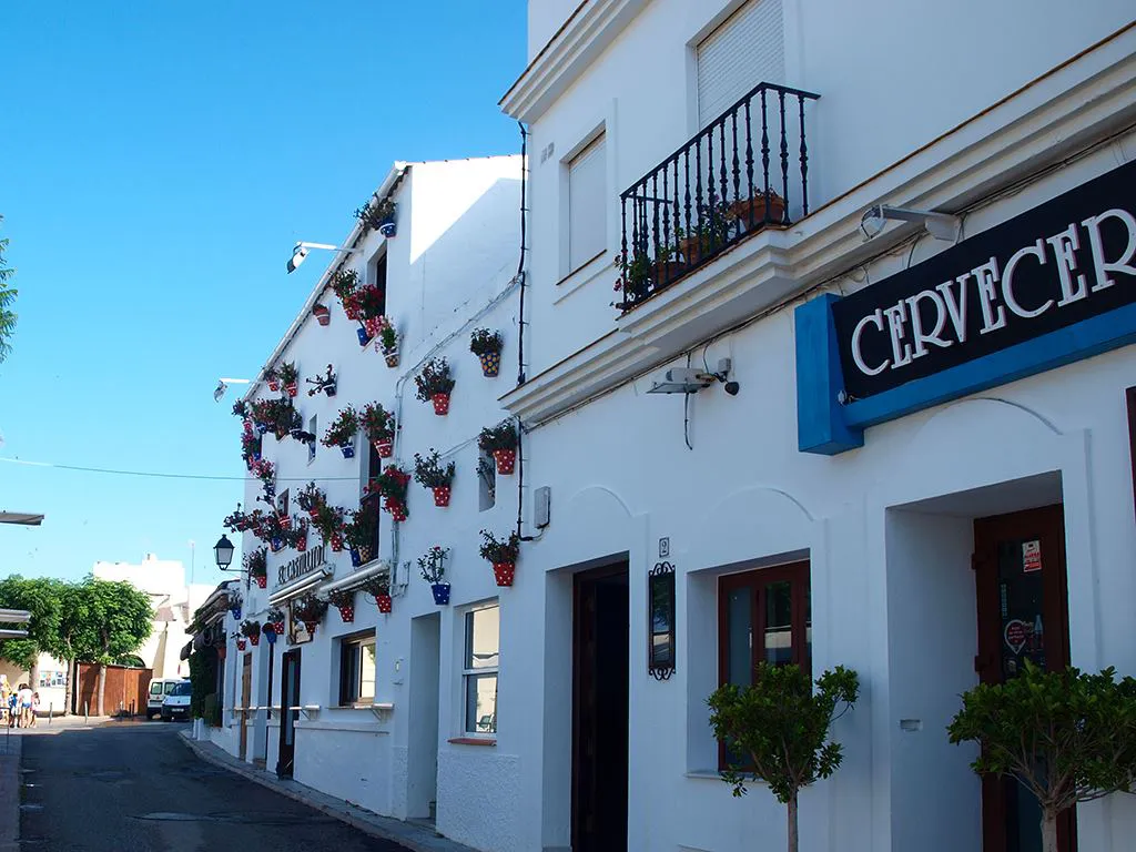 Conil de la Frontera on the Costa de la Luz, is a seaside resort on the  Atlantic coast in Cadiz province, Andalucia, with stunning white sand  beaches