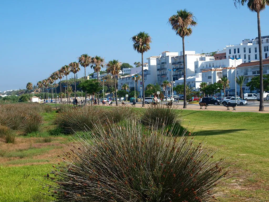 Behind the paseo Conil de la Frontera