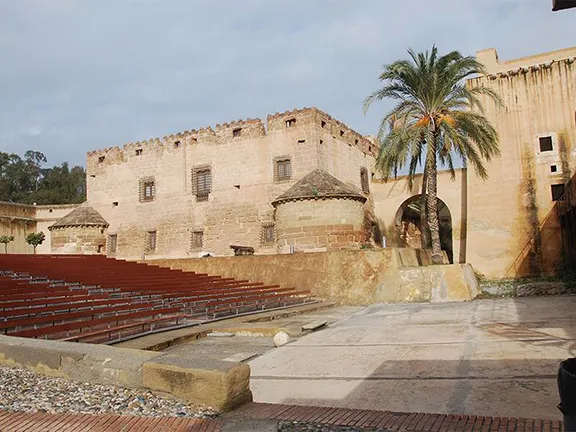 The keep of Castillo del Marqués de los Vélez