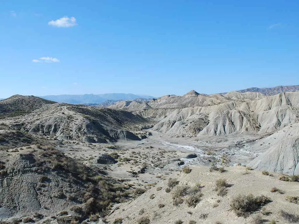 Tabernas Desert Landscape