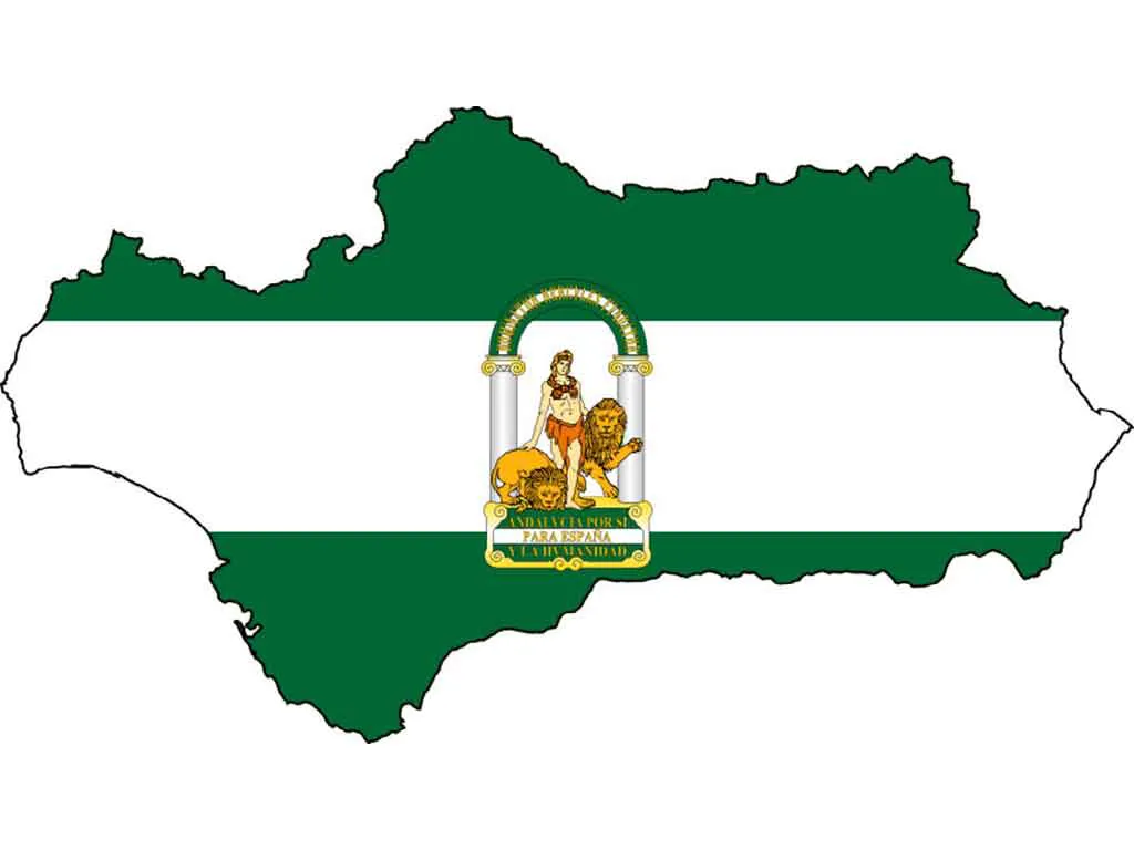 Dia del Andalucia Flag and Emblem