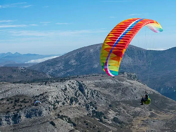 Paragliding in Andalucia