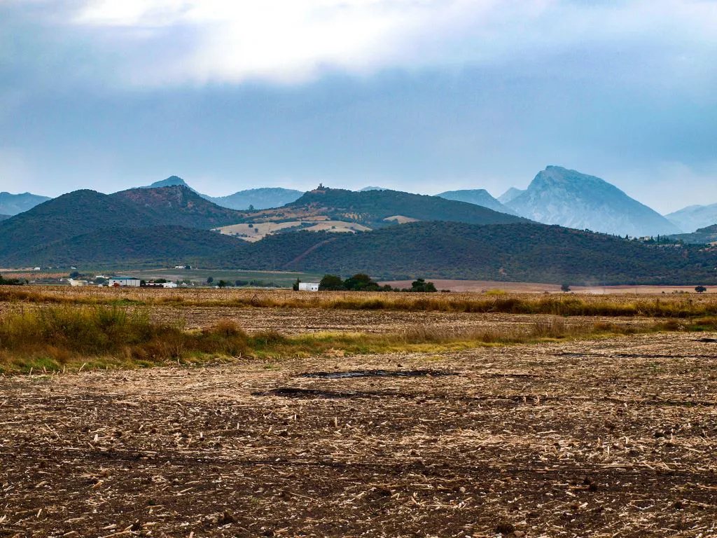 Orientated to the east towards Sierra Grazelema