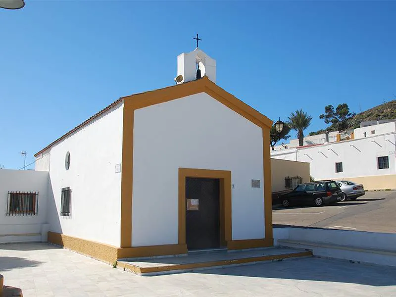 The church at El Pozo de Los Frailes