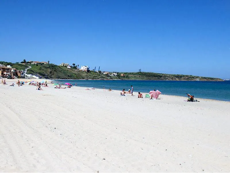 Getares, a small town with white sandy beach