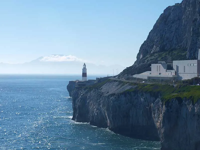 Europa Point east side looking south