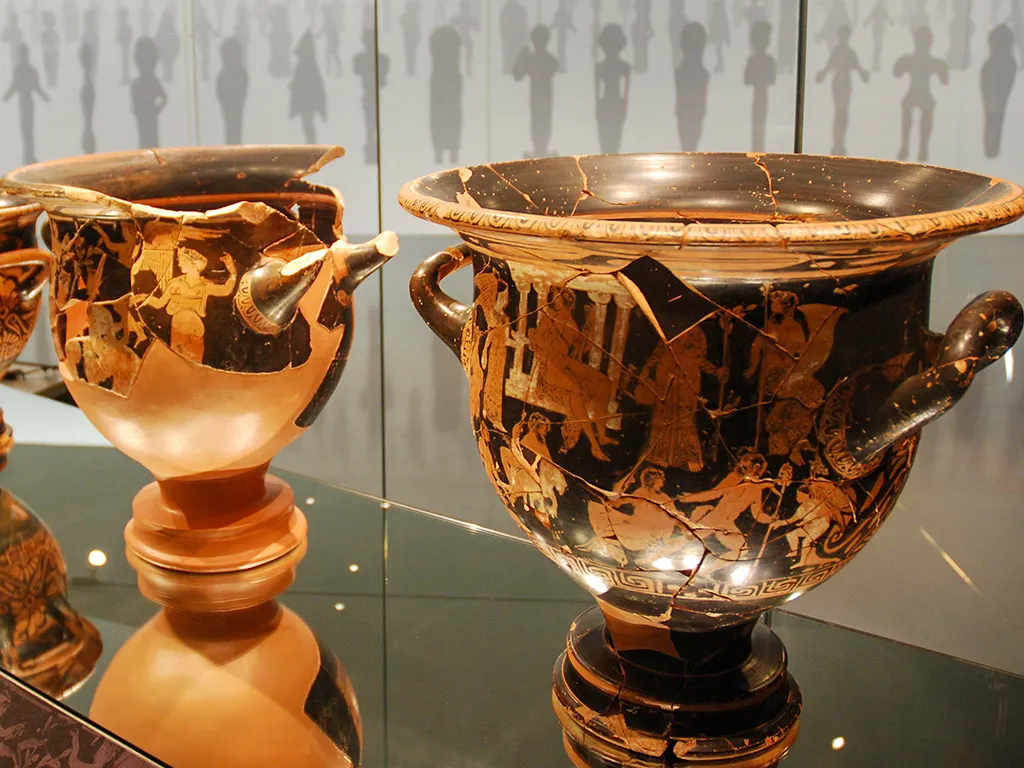 Greek Krater Jaen Iverian museum