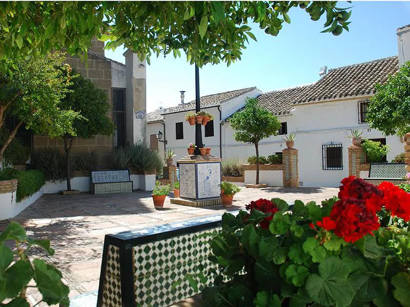 Plaza Rafael Alberti Iznajar Córdoba province in Andalucia