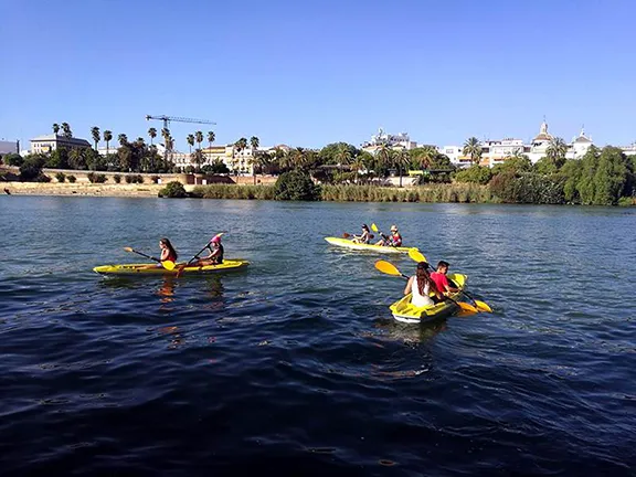 Kayaking at Seville
