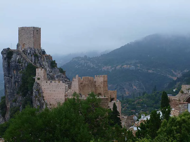 Imposing castle of La Iruela