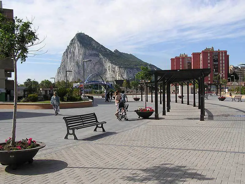 Looking towards Gibraltar