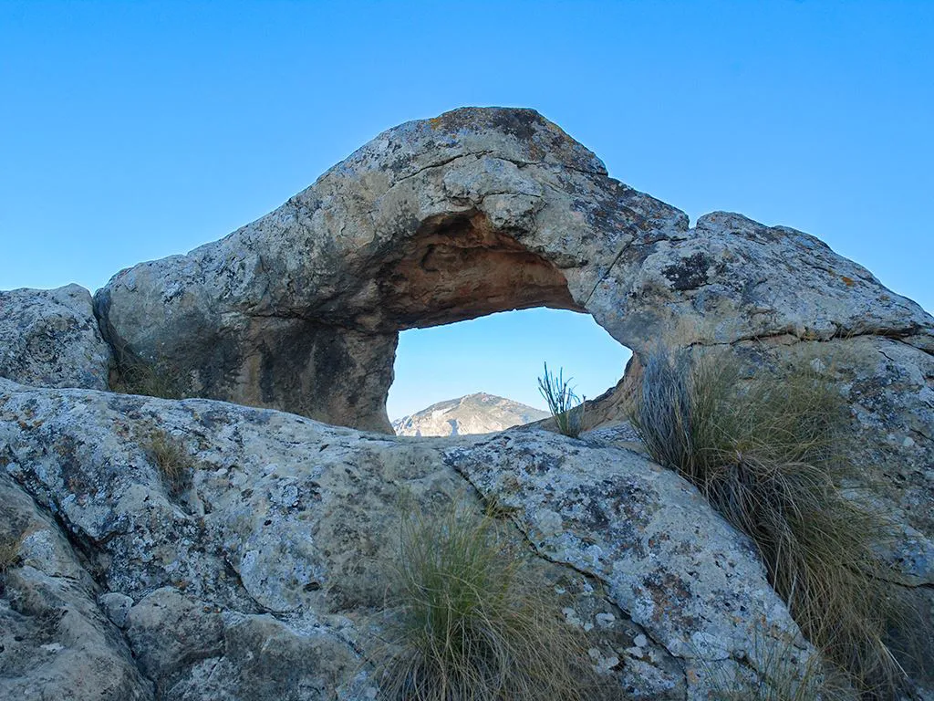 Castellones de Ceal stone arch