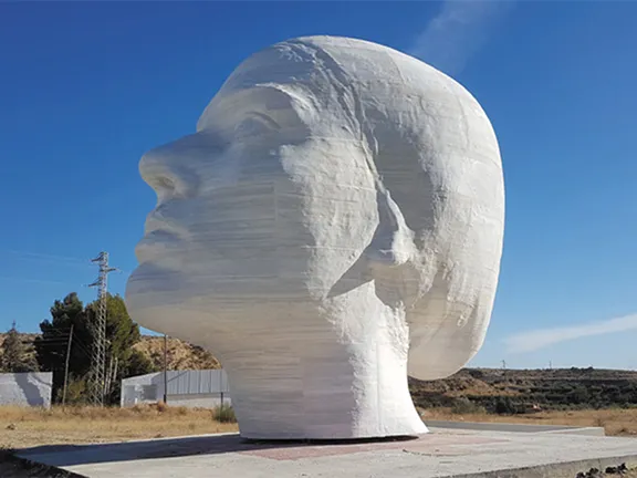 Largest marble sculpture in the world - Mother of Almanzora