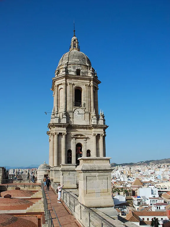 Malaga Cathedral south tower