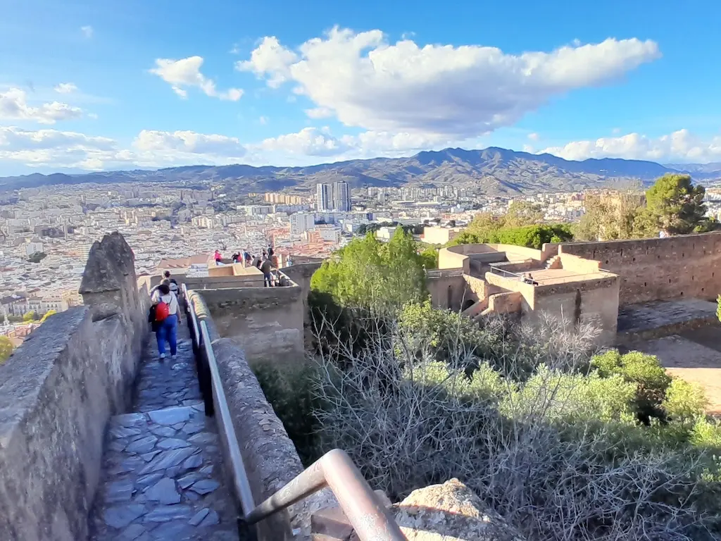 The Gibralfaro in Malaga