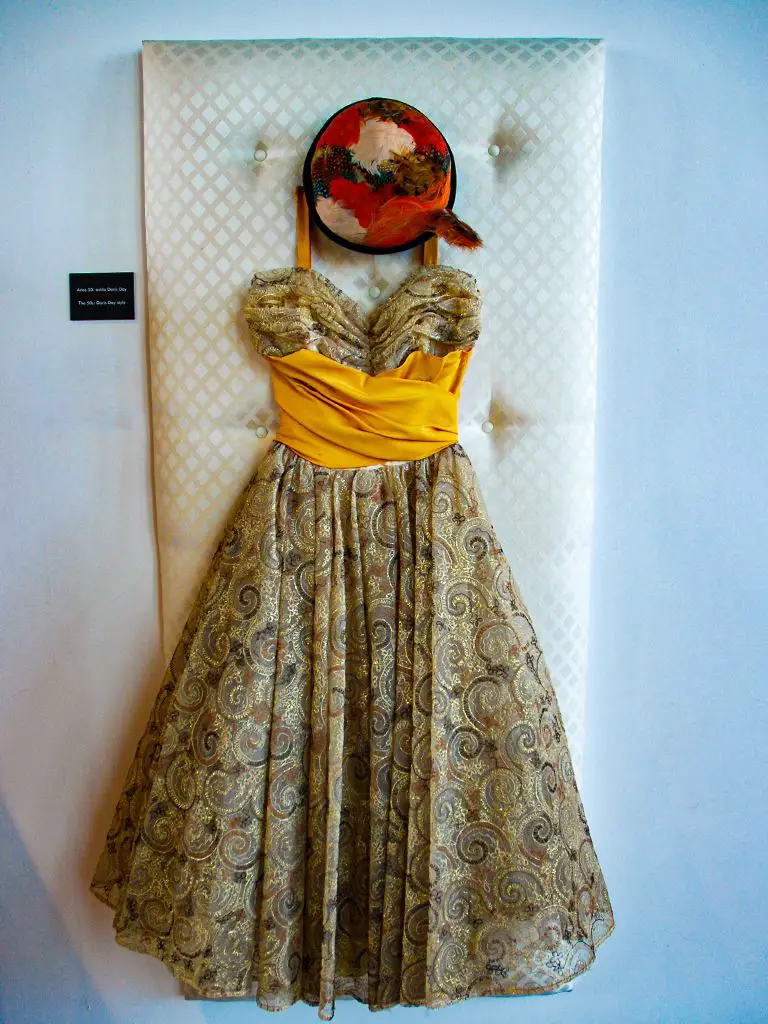 Dress worn by Doris Day at the Malaga Fashion Museum