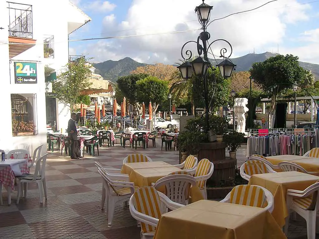 Restaurant terrace - MIjas
