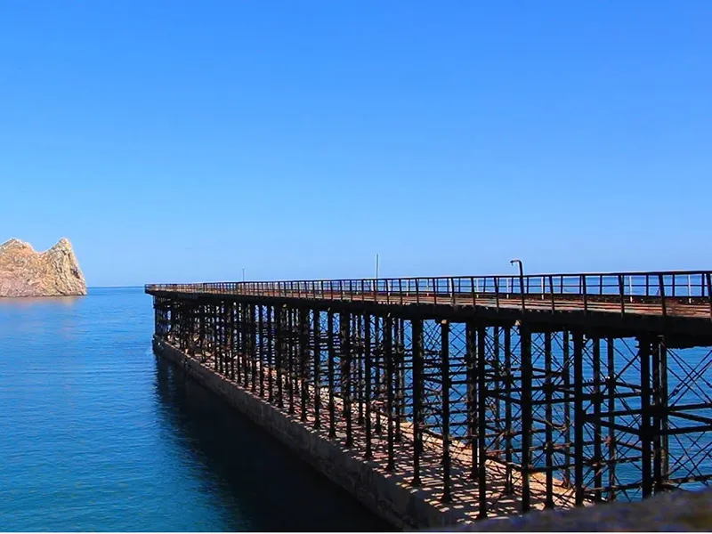 Pier at Hornillo Murcia