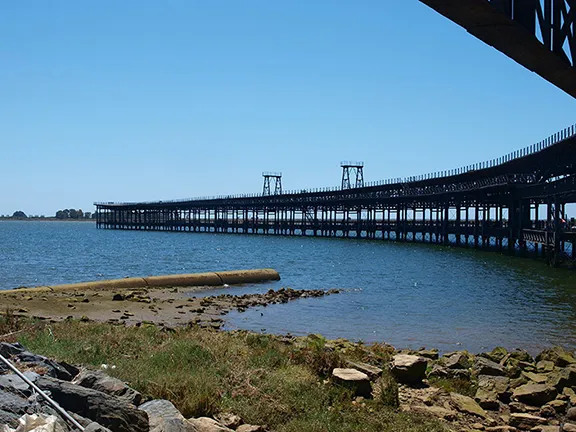 Muelle del Rio Tinto Huelva