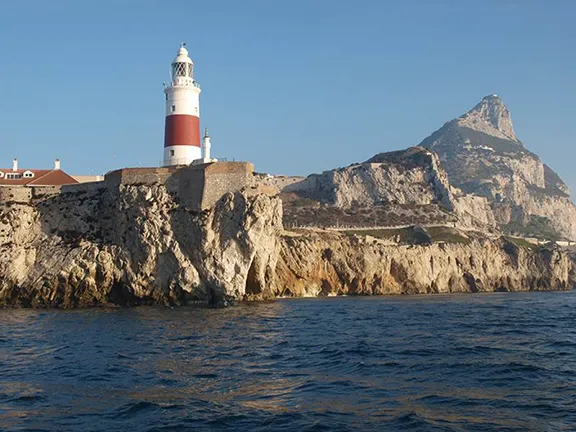Gibraltar from the south