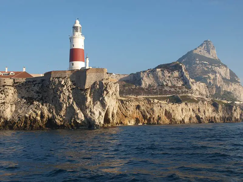 Gibraltar from the south
