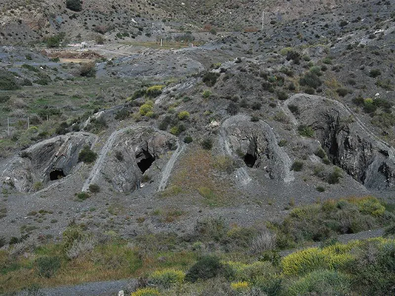 Four hypogia at Baria Necropolis