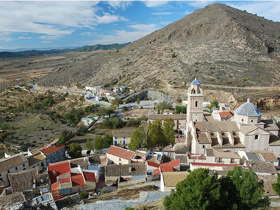 Oria and the Minor Basílica de Nuestra Señora de las Mercedes