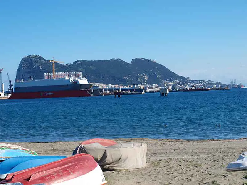 Puente Mayorga on the Bay of Gibraltar