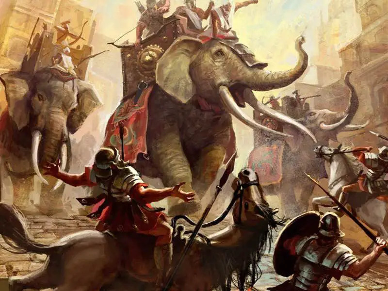 Hannibal and his elephants
