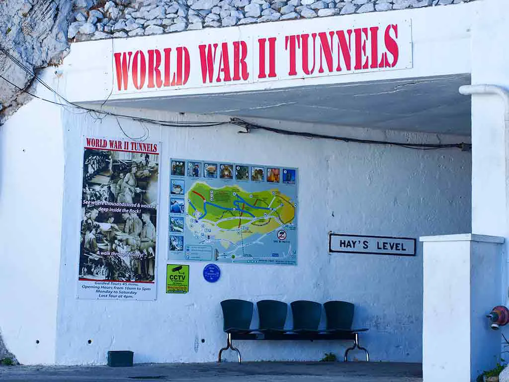 World War II Tunnels Gibraltar