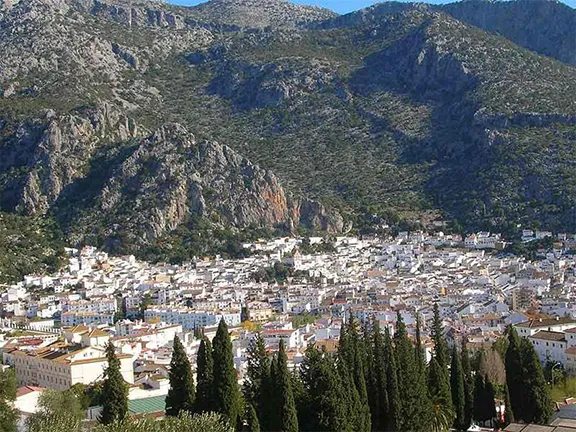 Ubrigue in the Sierra de Grazalema Parque Natural