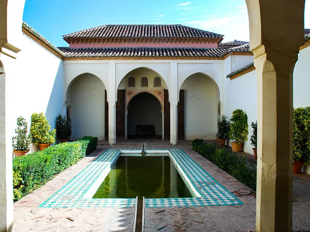 Courtyard at Malaga Alcazaba