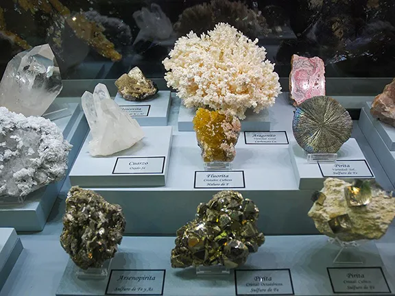 Mineral collection - La Carolina