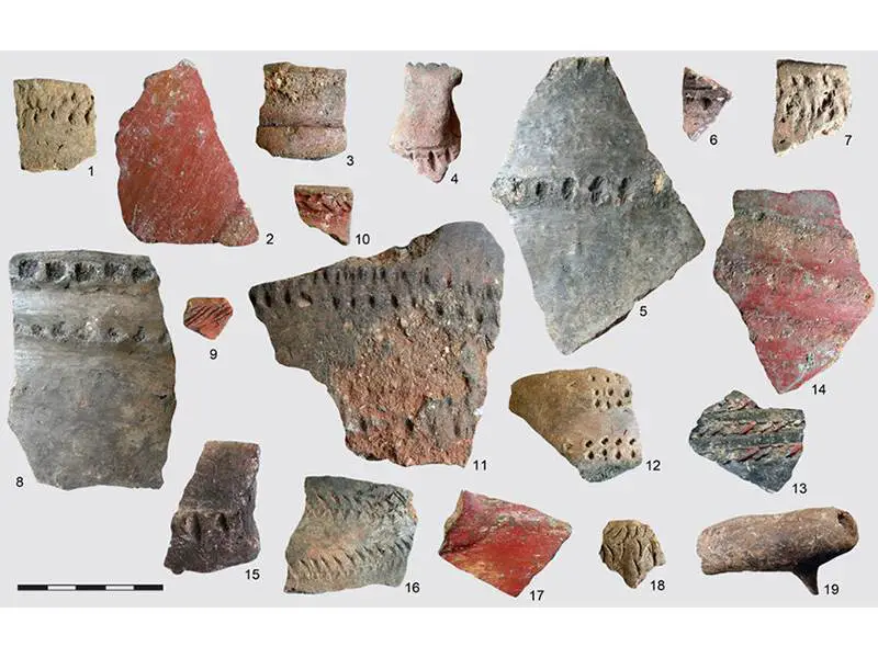 Ceramics from Nerja cave