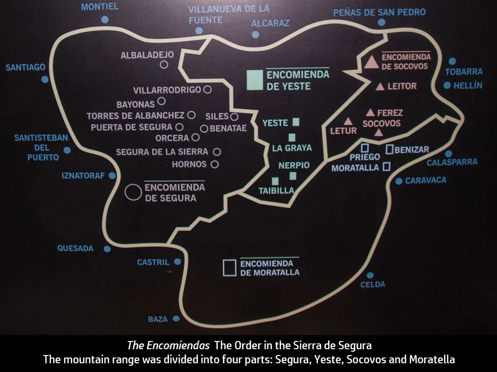 Encomiendas of the Order of Santiago