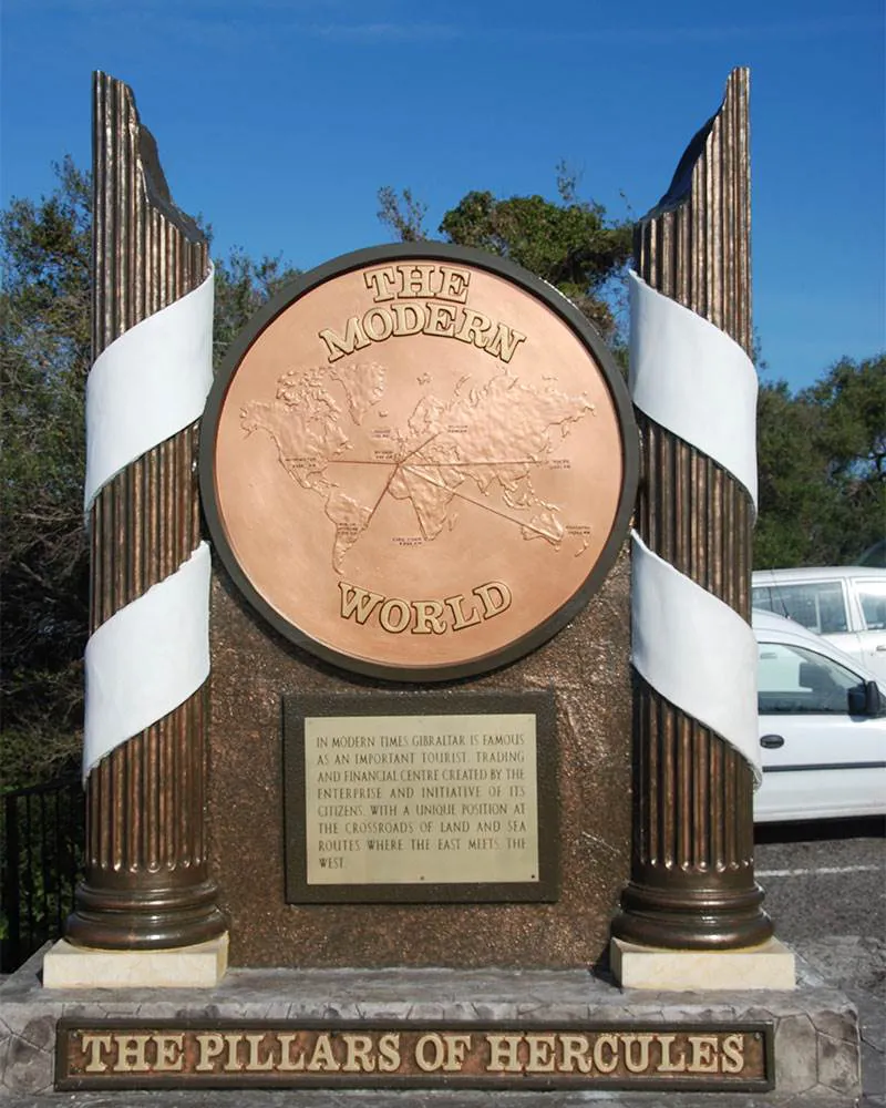 New Pillars in Gibraltar car park